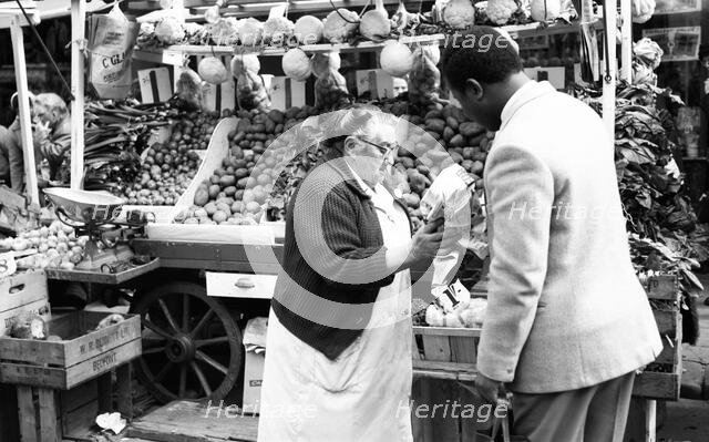 Portobello Market, London, c1955.  Creator: Arthur Charles Kirby Ware.
