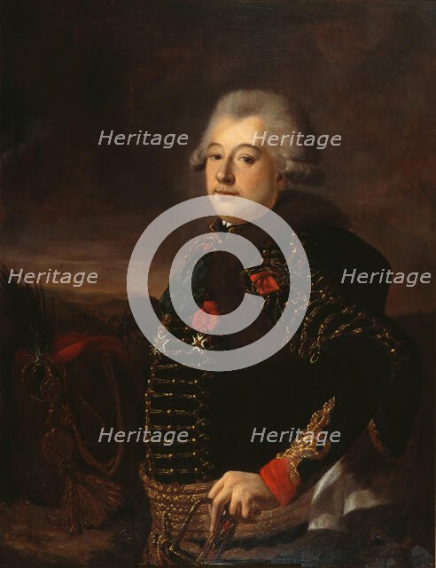 Portrait of Ladislas Ignace de Bercheny (1689-1778), Marshal of France, c1785. Creator: Anonymous.