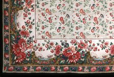 Panel (Possibly a Shawl or bedspread?), England, 19th century. Creator: Unknown.
