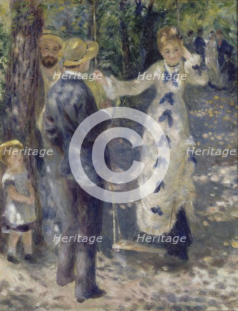 The Swing, 1876. Artist: Renoir, Pierre Auguste (1841-1919)