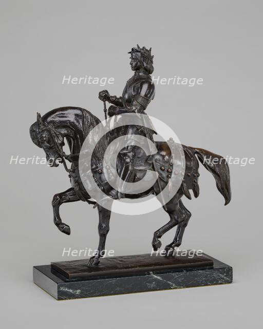 Charles VII the Victorious on Horseback, model c. 1844, cast 1860/1909. Creator: Antoine-Louis Barye.