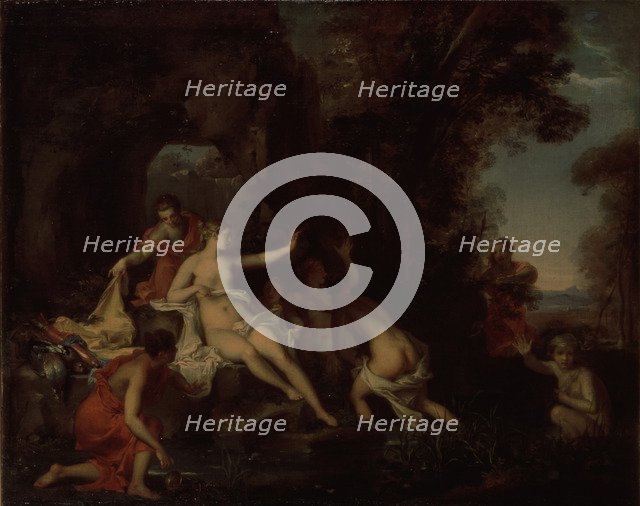 Diana and Actaeon. Artist: Galloche, Louis (1670-1761)