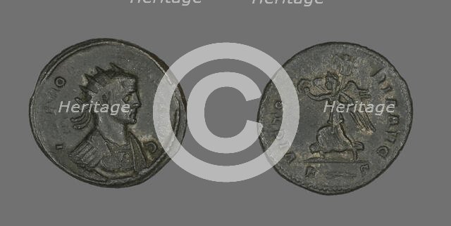 Coin Portraying Emperor Honorius?, 384-423. Creator: Unknown.