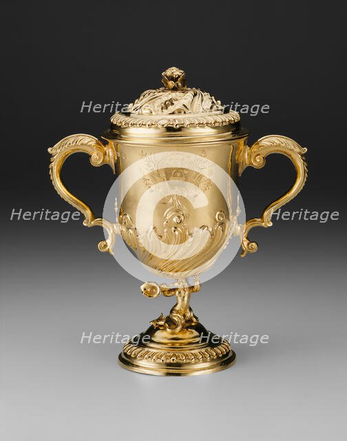 Covered Cup, London, 1757/58. Creators: Richard Gumey, Thomas Cook.