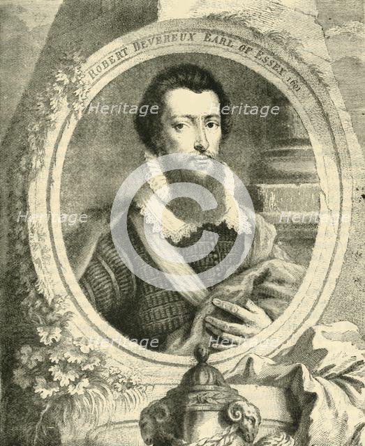 'Robert Devereux, Earl of Essex', c1590-1600, (1890).   Creator: Unknown.