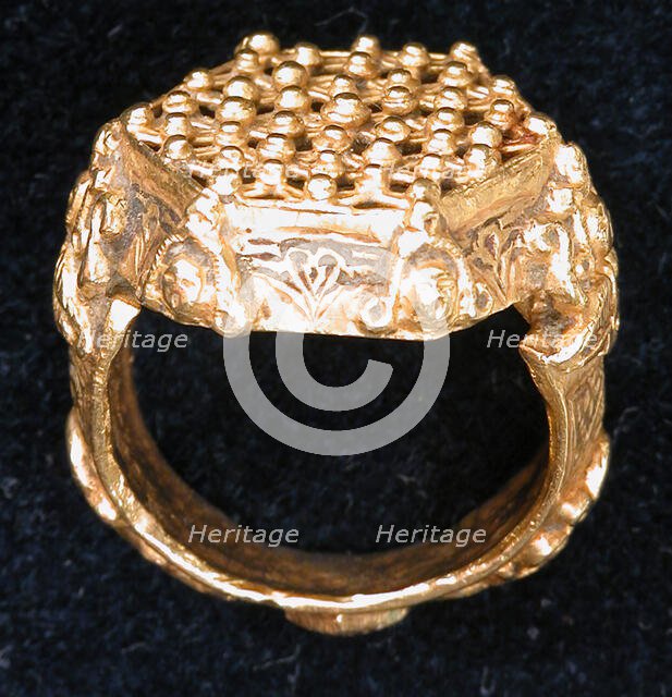 Ring, Iran, 12th-13th century. Creator: Unknown.