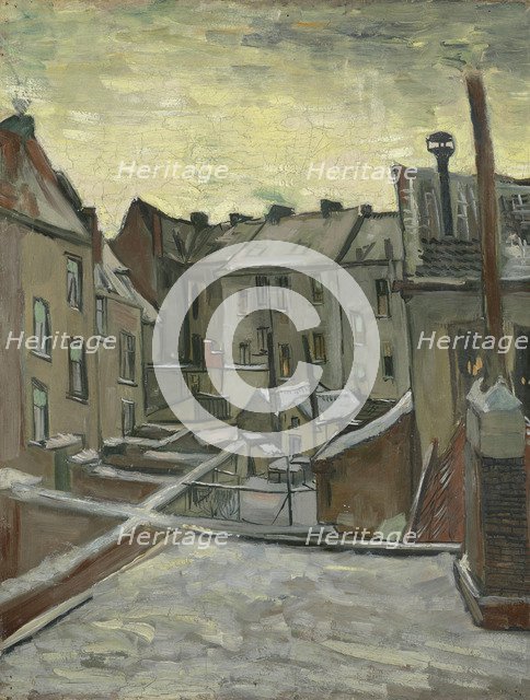 Houses Seen from the Back, Antwerp.