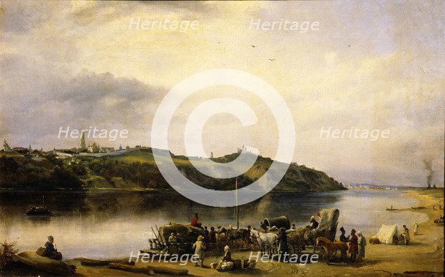 Kiev, 1839. Artist: Shternberg, Vasili Ivanovich (1818-1845)