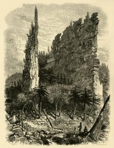 'Karr's Pinnacles', 1872. Creator: William Ludwell Sheppard.