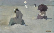 Beach at Scheveningen.