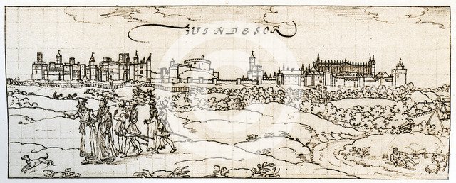 'Windsor Castle', (1902). Artist: Unknown