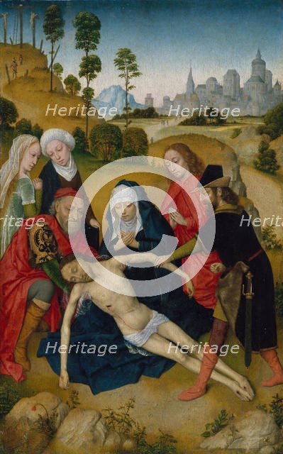 The Lamentation of Christ, ca. 1473. Creator: Simon Marmion.