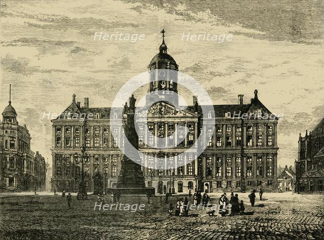 'The Royal Palace, Amsterdam', 1890. Creator: Unknown.