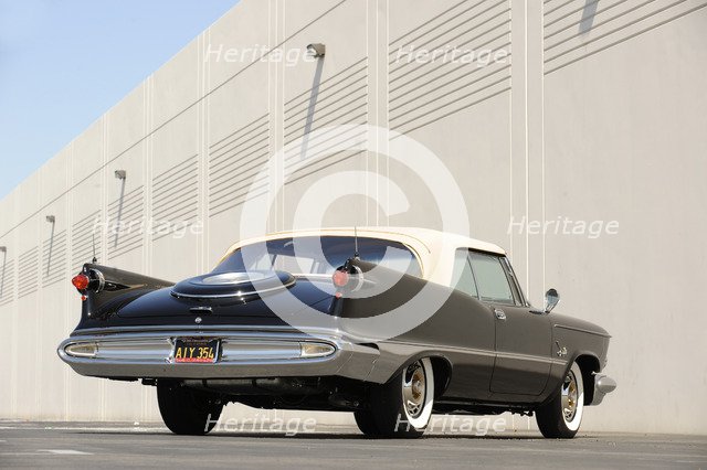 Chrysler Imperial convertible 1959. Artist: Simon Clay.