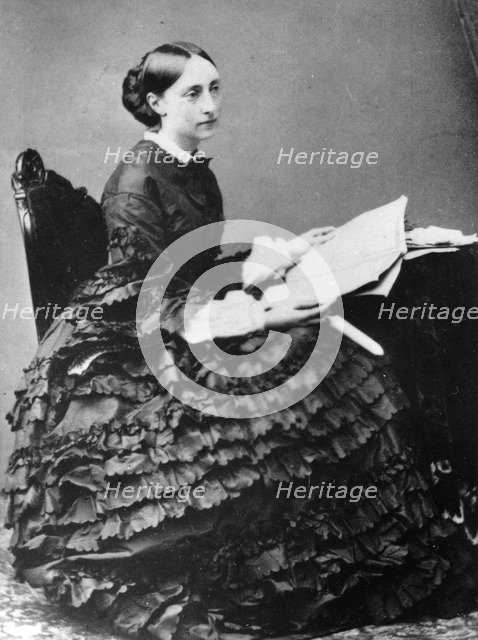 Olga Nikolaevna, Queen of Württemberg, c1860-c1867. Artist: Unknown