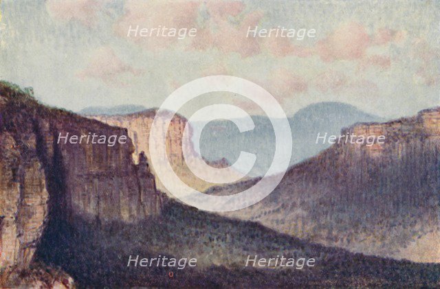 'The Blue Mountains', 1923. Creator: Unknown.