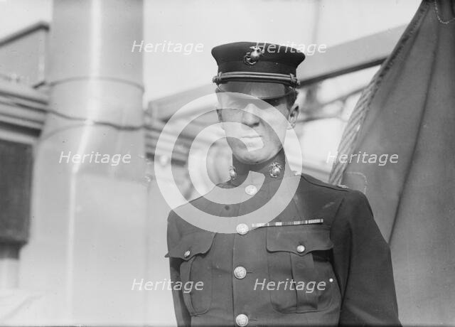 Maj. S.D. Butler in uniform, 1912. Creator: Bain News Service.