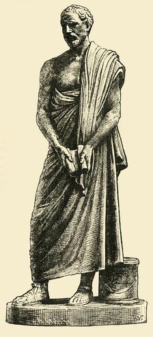 'Demosthenes', 1890.   Creator: Unknown.