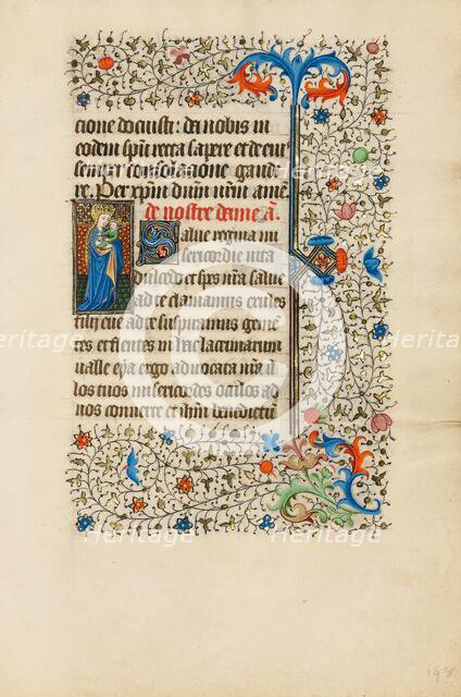 The Virgin and Child; Book of Hours, about 1440-1450. Creator: Workshop of the Bedford Master.