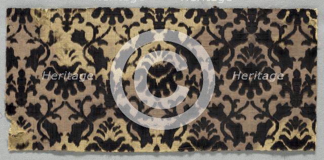 Velvet Textile, 1600s. Creator: Unknown.
