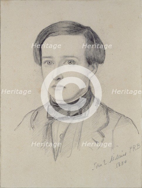 Portrait of Charles Allston Collins, 1850. Artist: John Everett Millais.