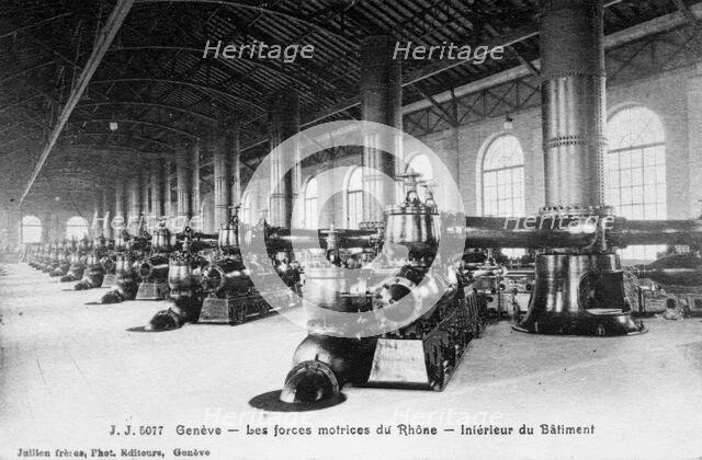 Basement Geneva City Hall. Creator: Unknown.