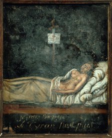 Portrait de Louis-Michel Le Peletier de Saint-Fargeau (1760-1793), sur son lit de mort, c1793. Creator: Jacques-Louis David.
