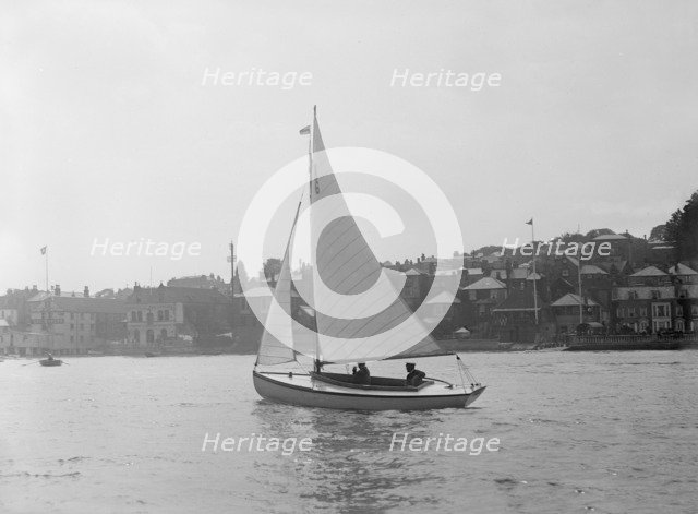 Yacht 'Coquette' RMYC, 1922. Creator: Kirk & Sons of Cowes.