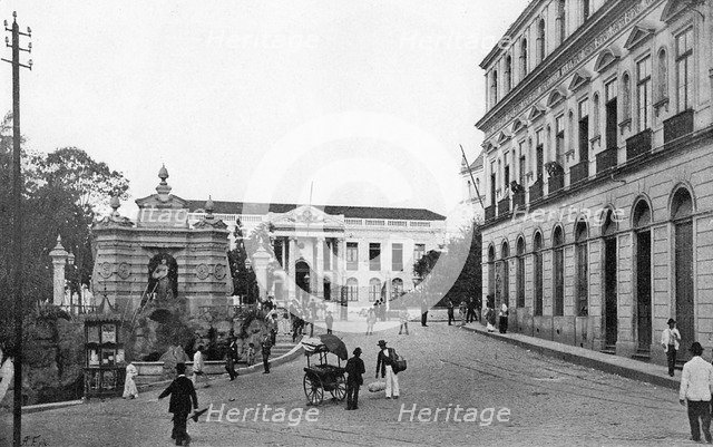 Palace of the Government, Sao Paulo, Brazil, 1895. Artist: A Frisch