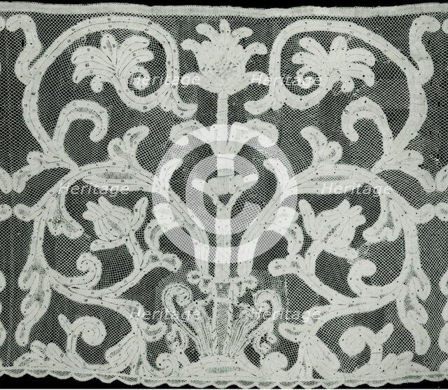 Flounce, Italy, 1725/75. Creator: Unknown.