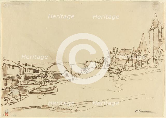 The House of the King of Poland (Angers). Creator: Auguste Lepere.