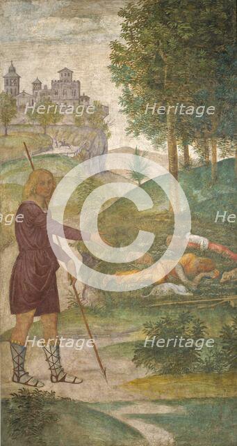 Cephalus and the Nymphs, c. 1520/1522. Creator: Bernardino Luini.