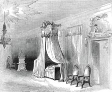 Napoleon's Bedchamber, in the Palace at Wurzburg, 1845. Creator: Unknown.
