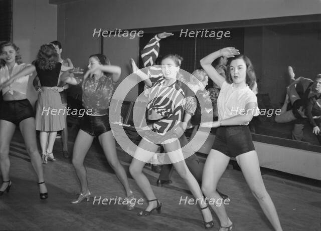 Dancers, Nola's, New York, N.Y., ca. Feb. 1947. Creator: William Paul Gottlieb.