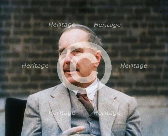 H.G. Wells Being Interviewed, 1930s. Creator: British Pathe Ltd.