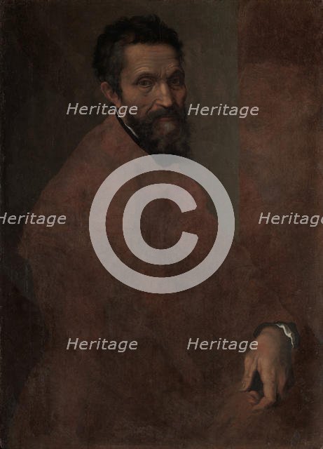 Michelangelo Buonarroti (1475-1564), probably ca. 1544. Creator: Daniele da Volterra.