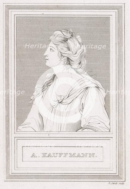 Self portrait, 1811. Creator: Angelica Kauffman.