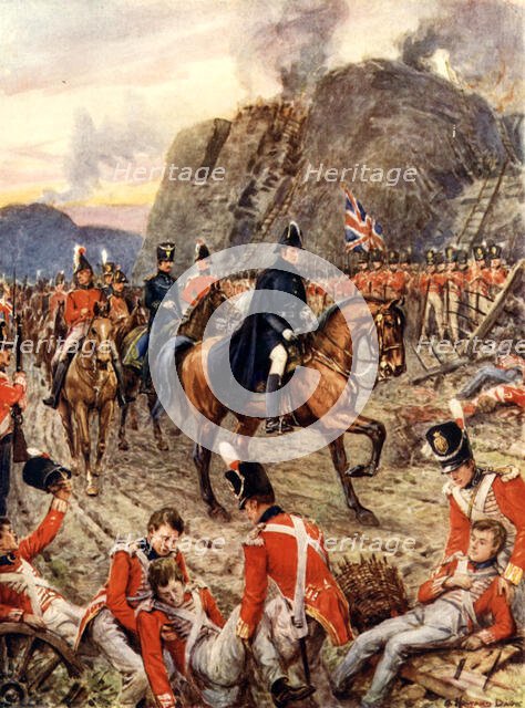 'The Duke of Wellington at the Siege of Badajos', c1900. Creator: Howard Davie.