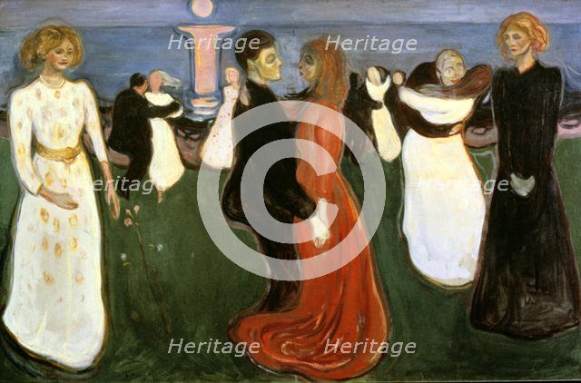 'The Dance of Life', 1899-1900.  Artist: Edvard Munch