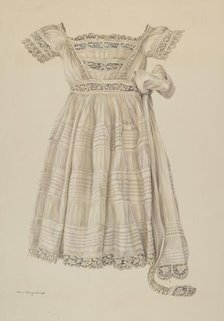 Child's Dress, c. 1937. Creator: Hans Mangelsdorf.