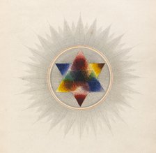 Diagram of the universal harmony of colours, 1817.  Creator: George Field.