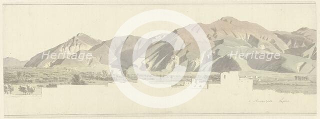 Mount Vesuvius, with Torre Annunziata (?), c.1811. Creator: Josephus Augustus Knip.