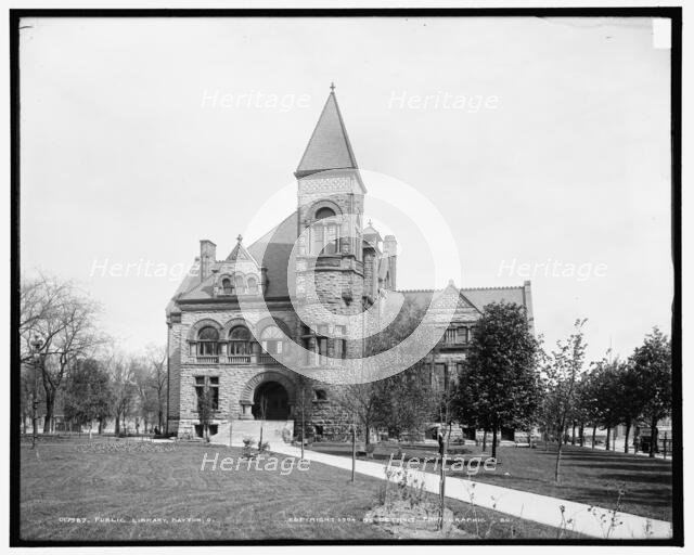 Public library, Dayton, Ohio, c1904. Creator: Unknown.