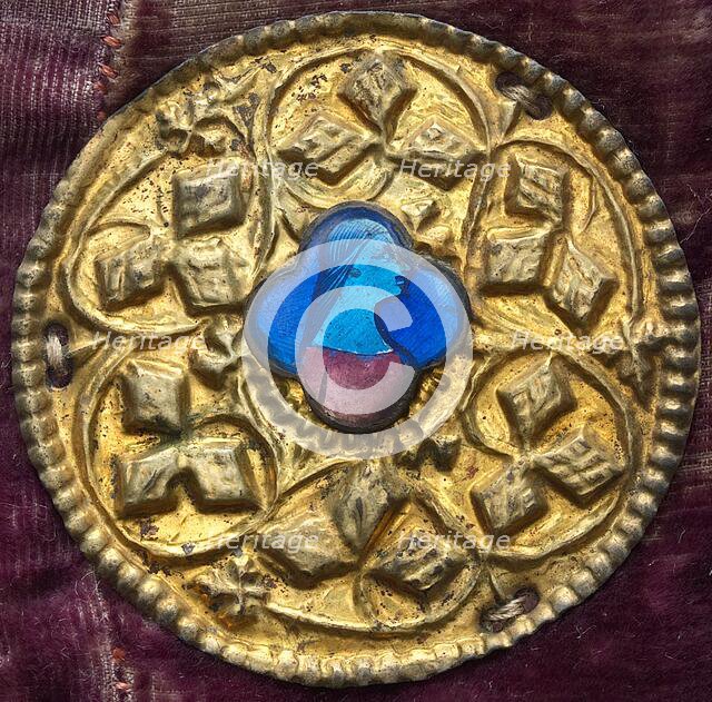 Costume Ornament with Profile Portrait, c. 1380/1400. Creator: Unknown.