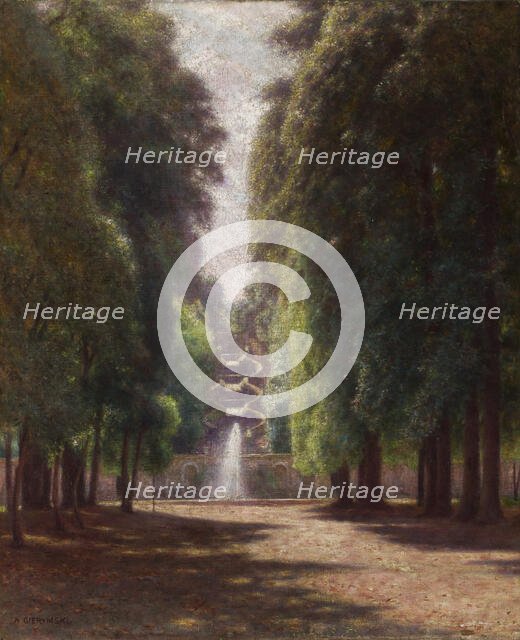 Villa Torlonia in Frascati, 1895. Creator: Aleksander Gierymski.