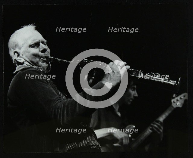 Don Rendell and Steve Cook playing at The Stables, Wavendon, Buckinghamshire. Artist: Denis Williams
