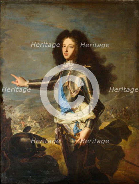 Louis de France, Duke of Burgundy (1682-1712), Early 18th cen.. Artist: Rigaud, Hyacinthe François Honoré (1659-1743)
