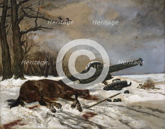 The broken Peace (La Pièce démontée), 1868.