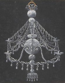 Design for a Chandelier, 18th century. Creator: Anon.