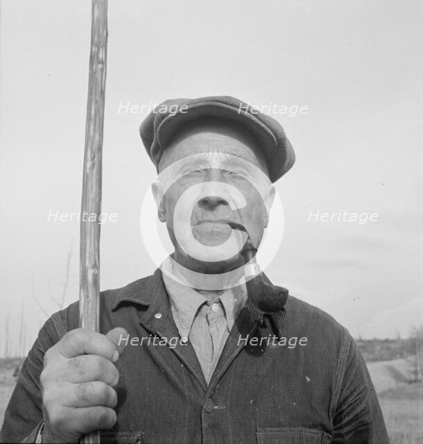 Early settler of the valley, Priest River Valley, Bonner County, Idaho, 1939. Creator: Dorothea Lange.